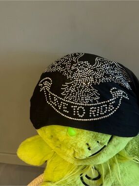 6- Harley-Davidson Bandanas & assorted ones 
All are cute to wear while riding